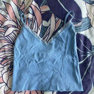 Brandy Melville baby blue cami, one size fits all.